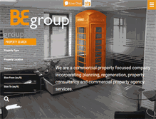 Tablet Screenshot of begroup.uk.com